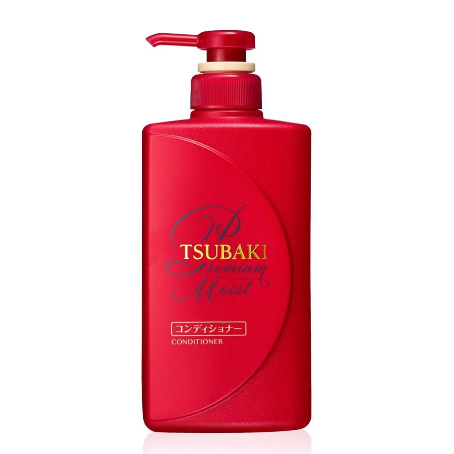 資生堂 TSUBAKI プレミアムモイスト&リペア シャンプー/コンディショナー 490ml x 9本/ケース, 日本製 Shiseido TSUBAKI Premium Moist & Repair Shampoo/Conditioner 490ml x 9 bottles/ case, Made in Japan
