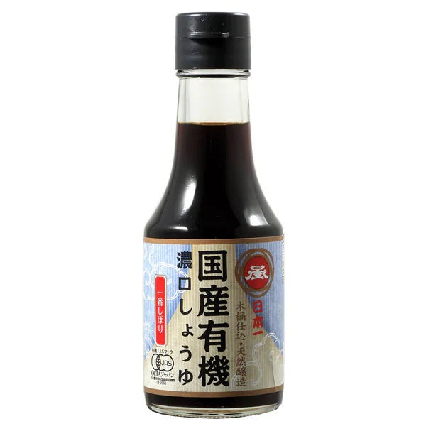Organic Japanese Koikuchi Shoyu Dark Soy Sauce brewed in wooden barrel –  TSUTAWA