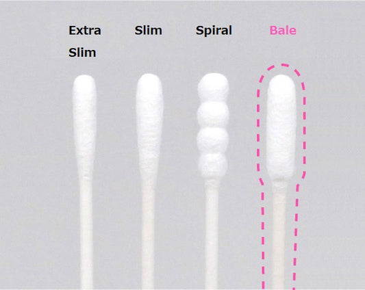 山洋 ベビー綿棒 たわら200本 日本製 Sanyo Baby Cotton Swab with Bale Head 200 count/pack, Made in Japan