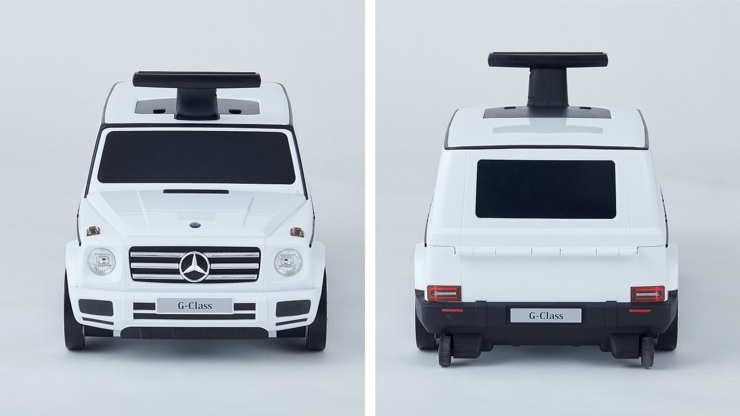 ノナカ メルセデスベンツ G-Class キャリーケース &ライド 2~6才用, 2台/ケース, 日本ブランド, Nonaka Mercedes-Benz G-Class Carry-on and Ride-on Travel Suitcase for 2-6 year old, 2 count/case, Japan Brand