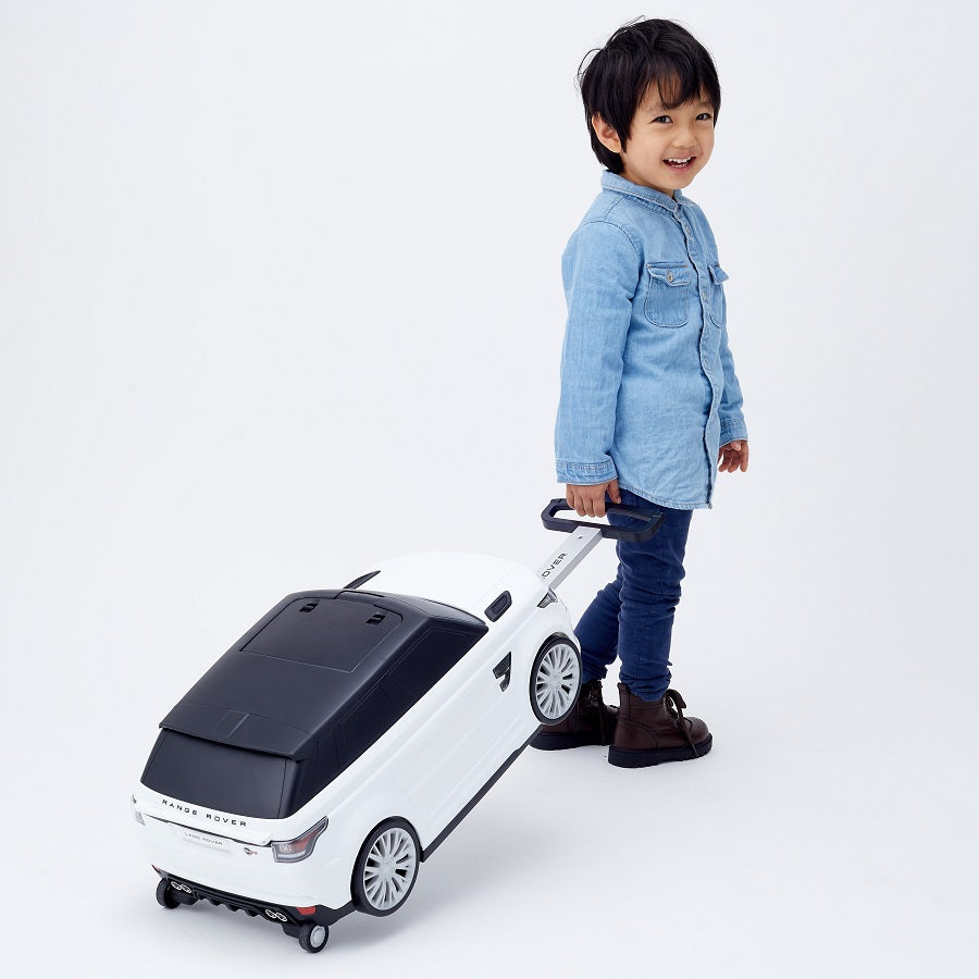 ノナカ レンジローバー キャリーケース & ライド 2~6才用, 2台/ケース, 日本ブランド, Nonaka Range Rover Sport SVR Carry-on and Ride-on Travel Suitcase for 2-6 year old, 2 count/case, Japan Brand