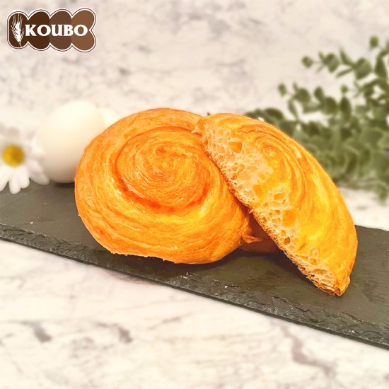 ロングライフ 低糖質カスタードロール 30個/ケース 賞味期限60日 Long-life Low-carb Custard Roll 30 count/case, shelf-life 60 days