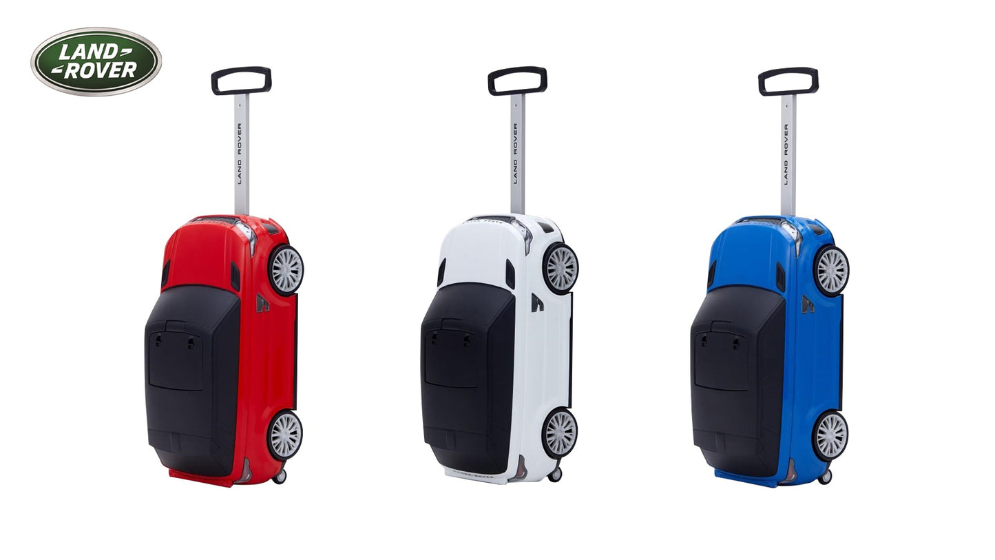 ノナカ レンジローバー キャリーケース & ライド 2~6才用, 2台/ケース, 日本ブランド, Nonaka Range Rover Sport SVR Carry-on and Ride-on Travel Suitcase for 2-6 year old, 2 count/case, Japan Brand
