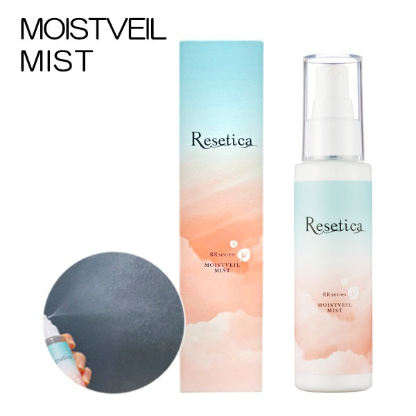 リセチカ モイストベールミスト (スプレーポンプタイプ)100ml 日本製, Resetica Moistveil Mist (Spray type) 100ml, Made in Japan