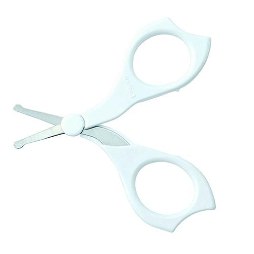 ピジョン ベビーつめきりはさみ 日本製 Pigeon Baby Nail Scissors for about 3 Months-old, Made in Japan