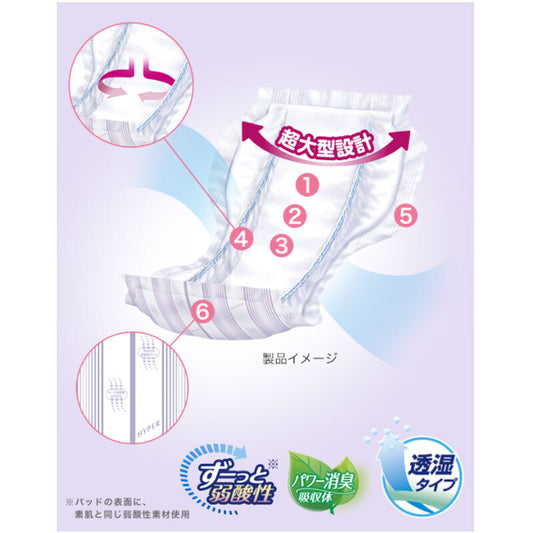 リブドゥ リフレ ハイパーシリーズ スーパープレミアム 20枚 4個パック 日本製, Livedo REFRE Incontinence Protective Pad, Hyper Series Super Premium 20 count x 4 pack, Unisex, Made in Japan