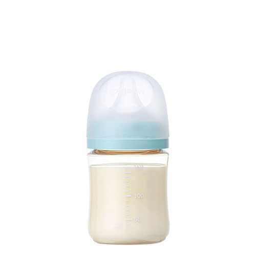 ピジョン 哺乳びん プラスチック(PPSU) 160ml (乳首SSサイズ付)【Flower】Pigeon SofTouch Baby Feeding Bottle Plastic (PPSU) 160ml (with SS size Nipple) 【Flower】