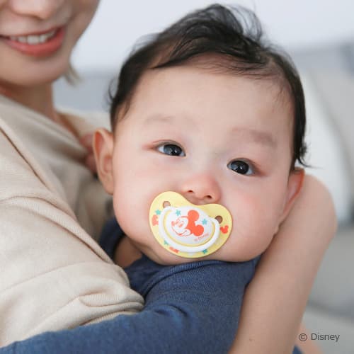 ピジョン おしゃぶり FunFriends 0-3ヵ月/S ミッキー柄 Pigeon Pacifier FunFriends Mickey 0-3 months/ S