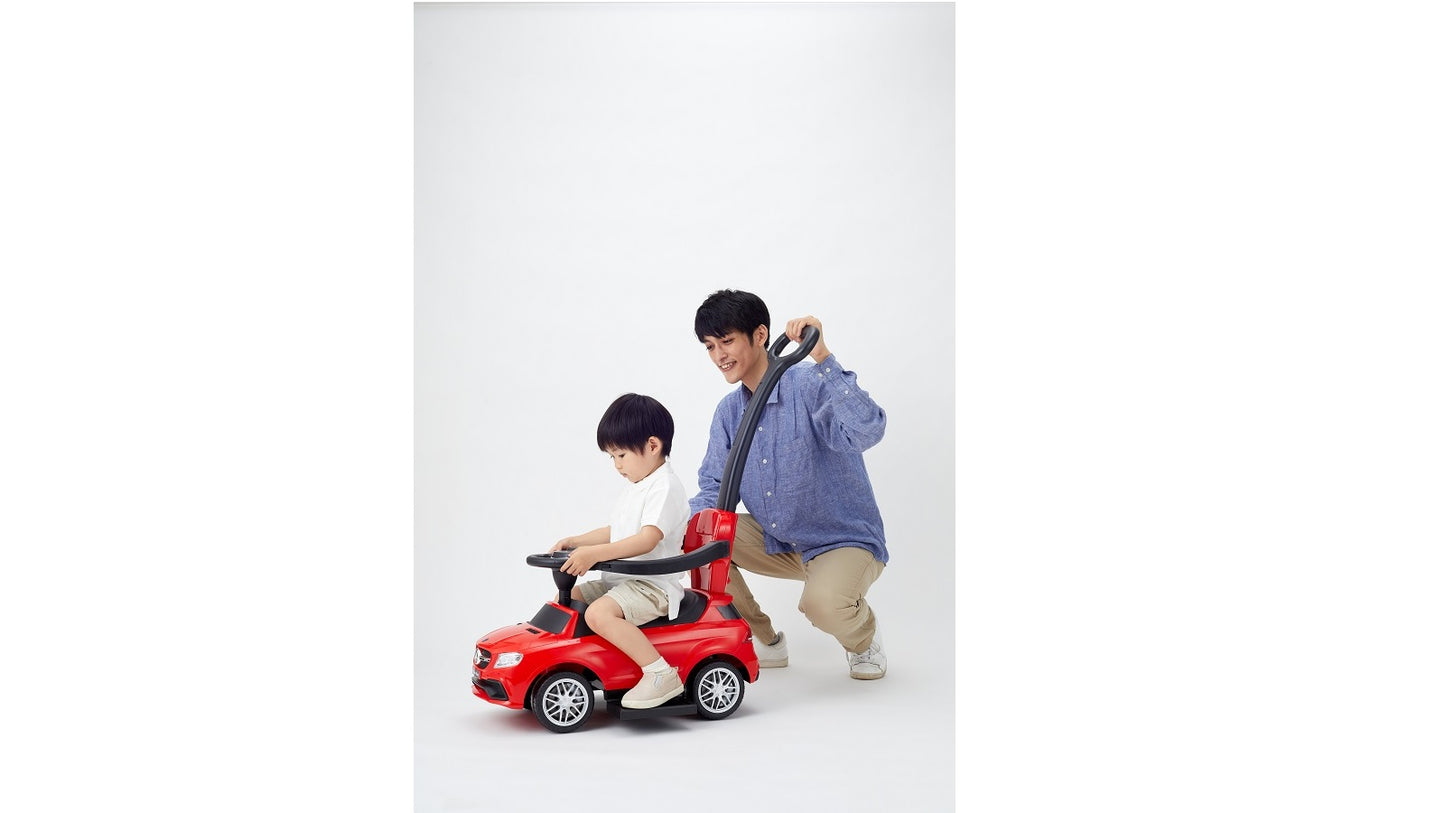 ノナカ 乗用メルセデスベンツ AMG GLE 63 押手付, 10か月~5才用, 2台/ケース, 日本ブランド, Nonaka Ride-on Toy Mercedes AMG GLE 63 with push-handle, for 10 months - 5 year old, 2 count/case, Japan Brand