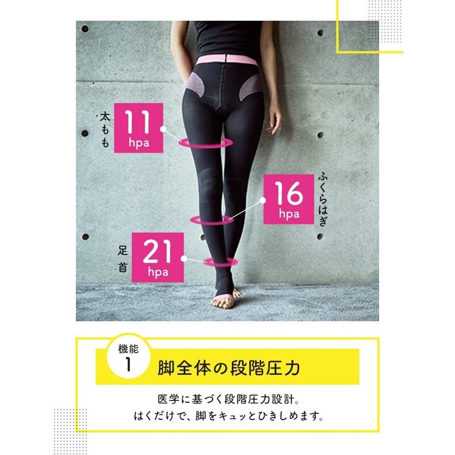 Dr. Scholl メディキュット ボディシェイプスパッツ 寝ながら美脚&骨盤ケア M 日本製 Dr. Scholl MediQtto Bodyshape Sliming Spats while sleeping, Pelvis support M, Made in Japan