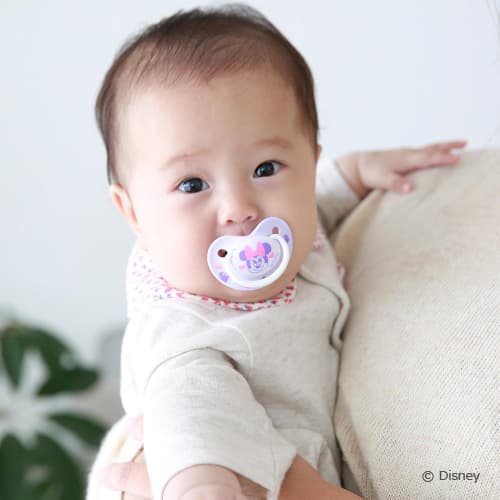 ピジョン おしゃぶり FunFriends 3~6ヵ月/M ミニー柄 Pigeon Pacifier FunFriends Minnie 3-6 months/ M