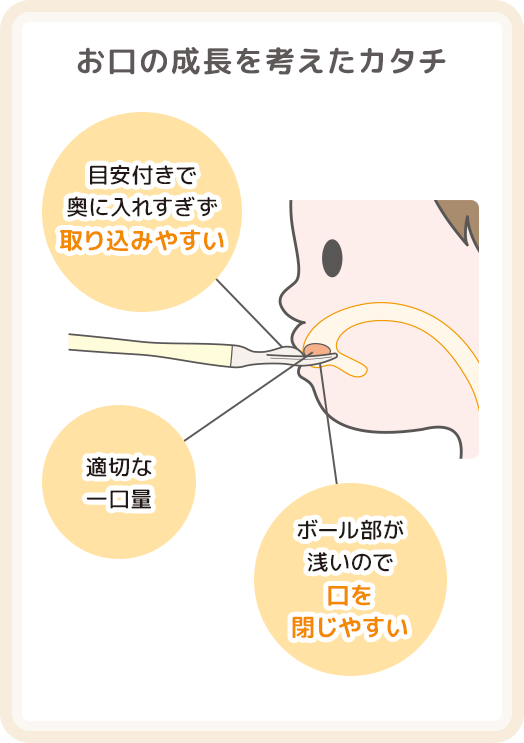 ピジョン フィーディングスプーン容量アップ9か月頃~ Pigeon Baby Feeding Spoon ~Scoop Capacity Up~ for 9month+
