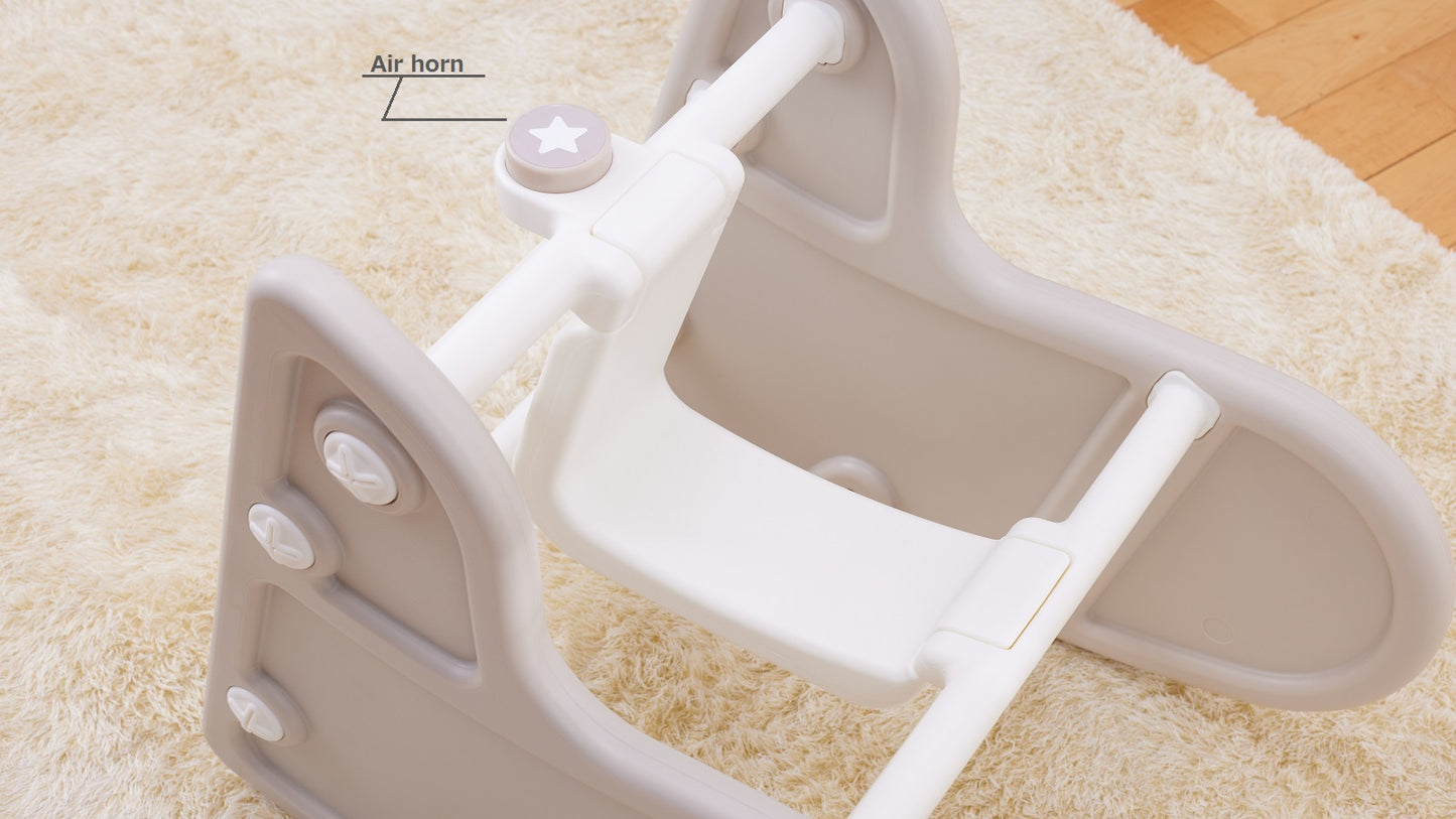 ノナカ 3 in 1 ロッキングスライダー 1~3才未満, 日本ブランド, Nonaka 3 in 1 Indoor Playground Rocking Slider for 1-3 year old, Japan brand, Designed in Japan