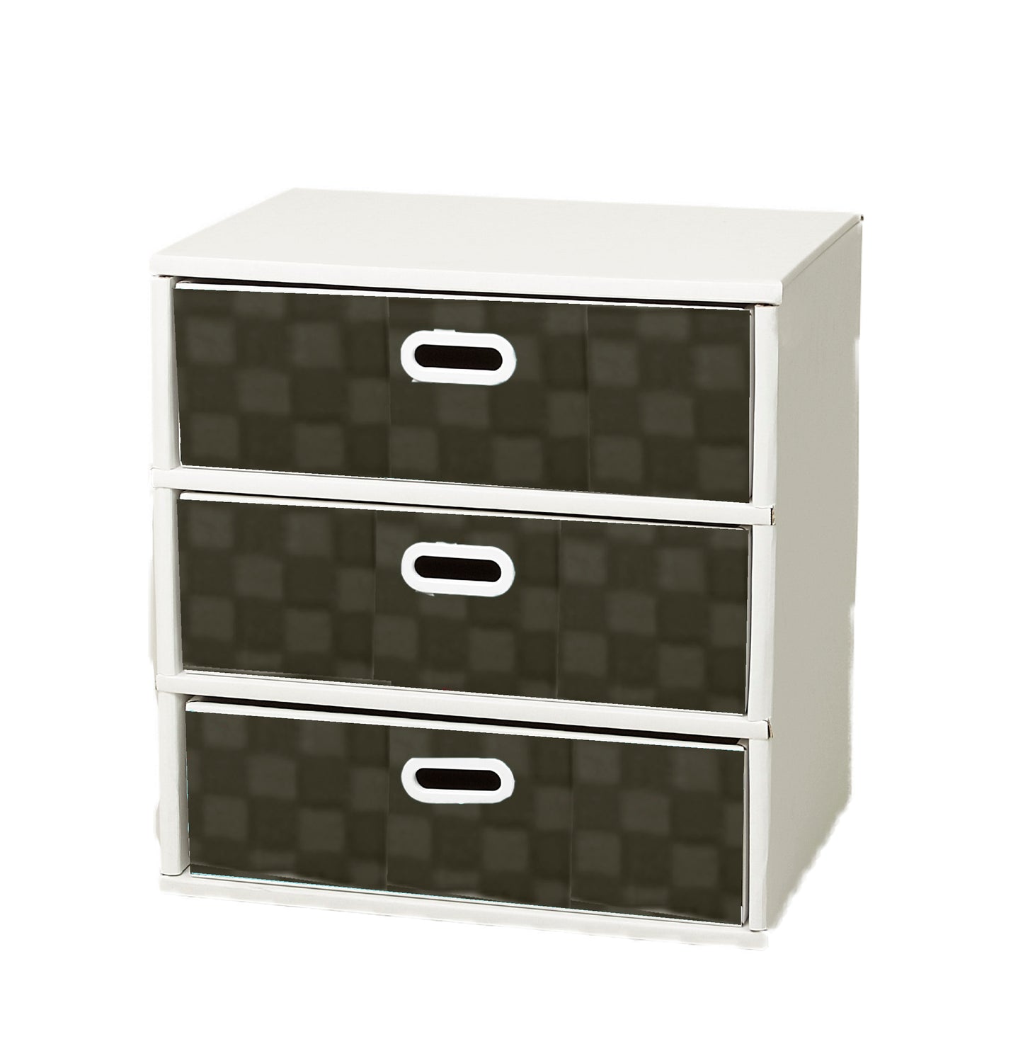 段ボール製 整理ダンス チェスト Aタイプ(3段仕様)日本製, Cardboard Drawer Dresser A-type (3 Drawer, 3 Tier), Made in Japan