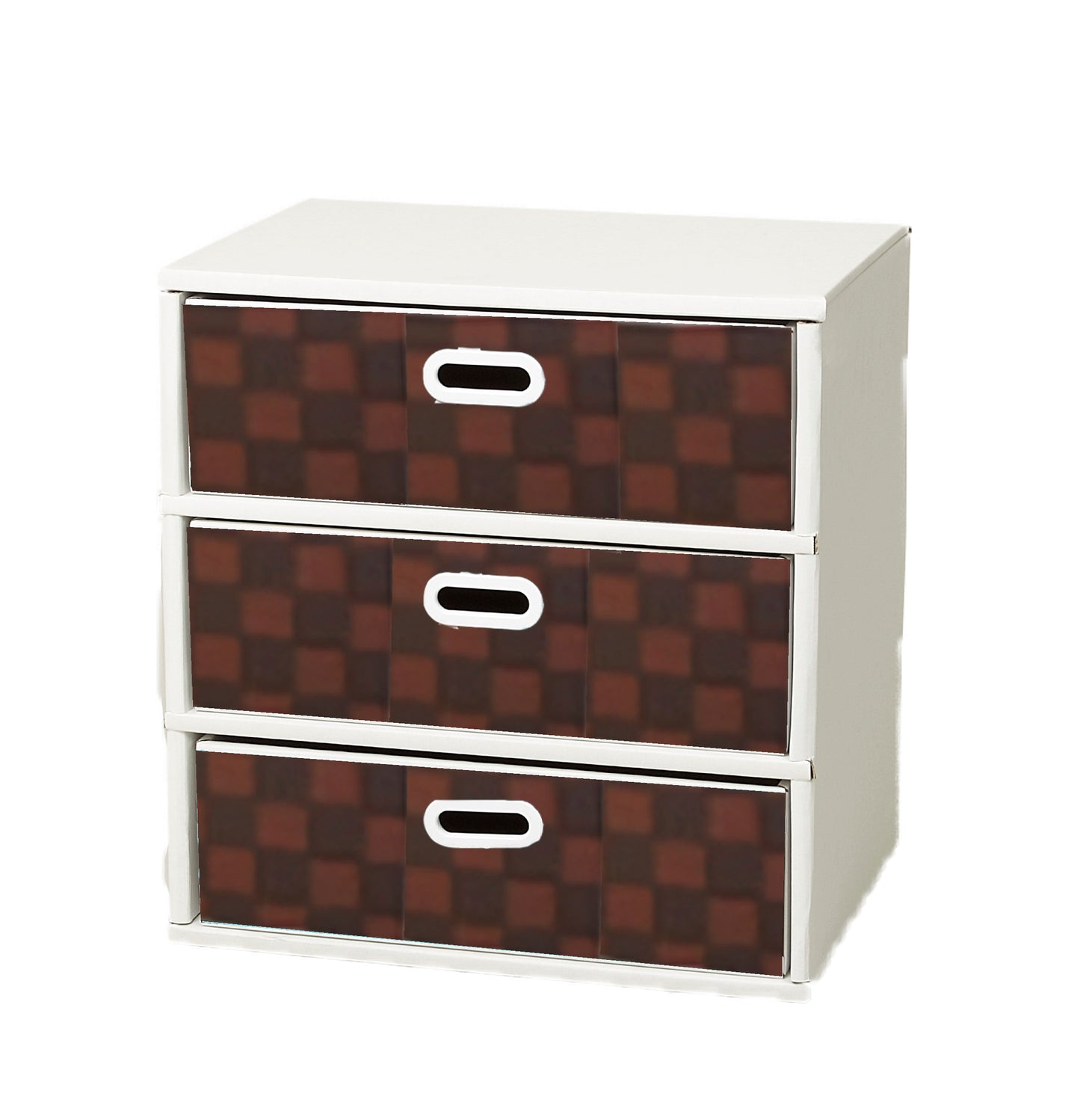 段ボール製 整理ダンス チェスト Aタイプ(3段仕様)日本製, Cardboard Drawer Dresser A-type (3 Drawer, 3 Tier), Made in Japan