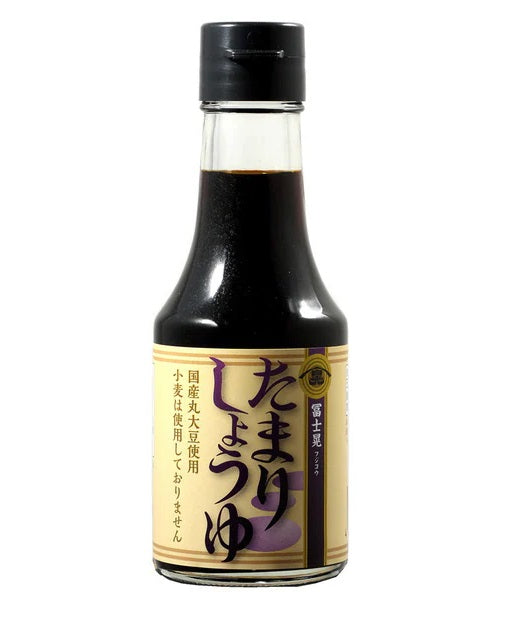 日本一しょうゆ グルテンフリー 冨士晃 たまりしょうゆ 150ml x 20本/ ケース, 日本産, Nihonichi Shoyu Gluten-free Fujiko Tamari Shoyu (Soy Sauce), 150ml x 20 bottles/ case, Product of Japan