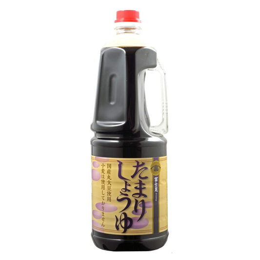 日本一しょうゆ グルテンフリー 冨士晃 たまりしょうゆ 1.8L x 6本/ ケース, 日本産, Nihonichi Shoyu Gluten-free Fujiko Tamari Shoyu (Soy Sauce), 1.8L x 6 bottles/ case, Product of Japan