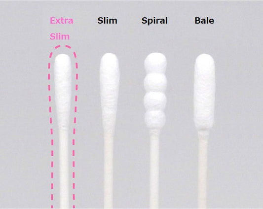 山洋 ベビー綿棒 極細280本 日本製 Sanyo Baby Cotton Swab with Extra Slim Head 280 count/ pack, Made in Japan