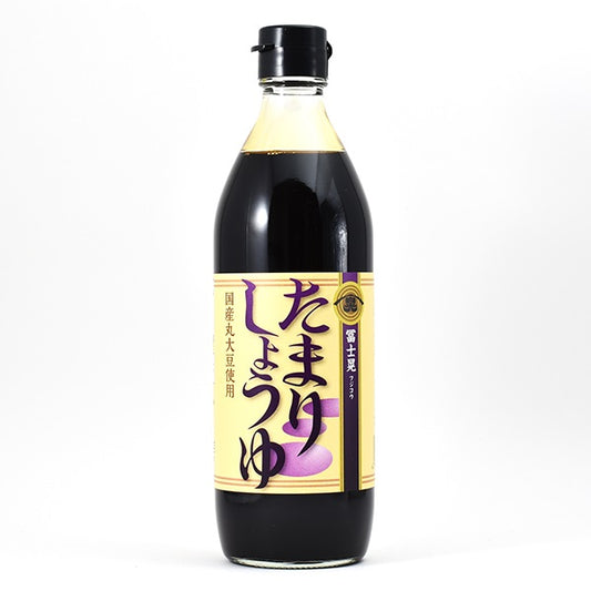 日本一しょうゆ グルテンフリー 冨士晃 たまりしょうゆ 500ml x 12本/ ケース, 日本産, Nihonichi Shoyu Gluten-free Fujiko Tamari Shoyu (Soy Sauce), 500ml x 12 bottles/ case, Product of Japan