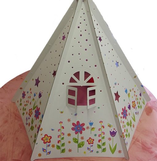 段ボール製家具 おもちゃの家 トゥインクルテント 日本製, Cardboard Playhouse Papercraft Twinkle Tent for kids, Made in Japan