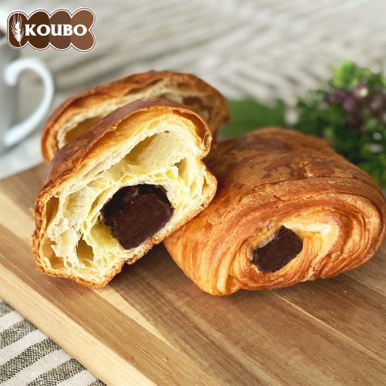 ロングライフ　パン・オ・ショコラ　30個/ケース　賞味期限60日　Long-life Pain au Chocolat 30 count/case, shelf-life 60 days