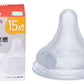 ピジョン SofTouch 哺乳びん用乳首 3Lサイズ 2個入り 15か月頃～ Pigeon SofTouch Nipple 3L size (2 pcs) for 15m+