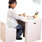 小学生用段ボール製デスクセット 7-12歳（かしこいくん）日本製, Kids Cardboard Desk and Chair Set 7-12 year old, Made in Japan