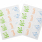 ピジョン 虫くるりん 虫よけ シールタイプ 60枚入 日本製 Pigeon Insect Repellent Stickers 60 count (12 count x 5 sheet) /1 pack Made in Japan