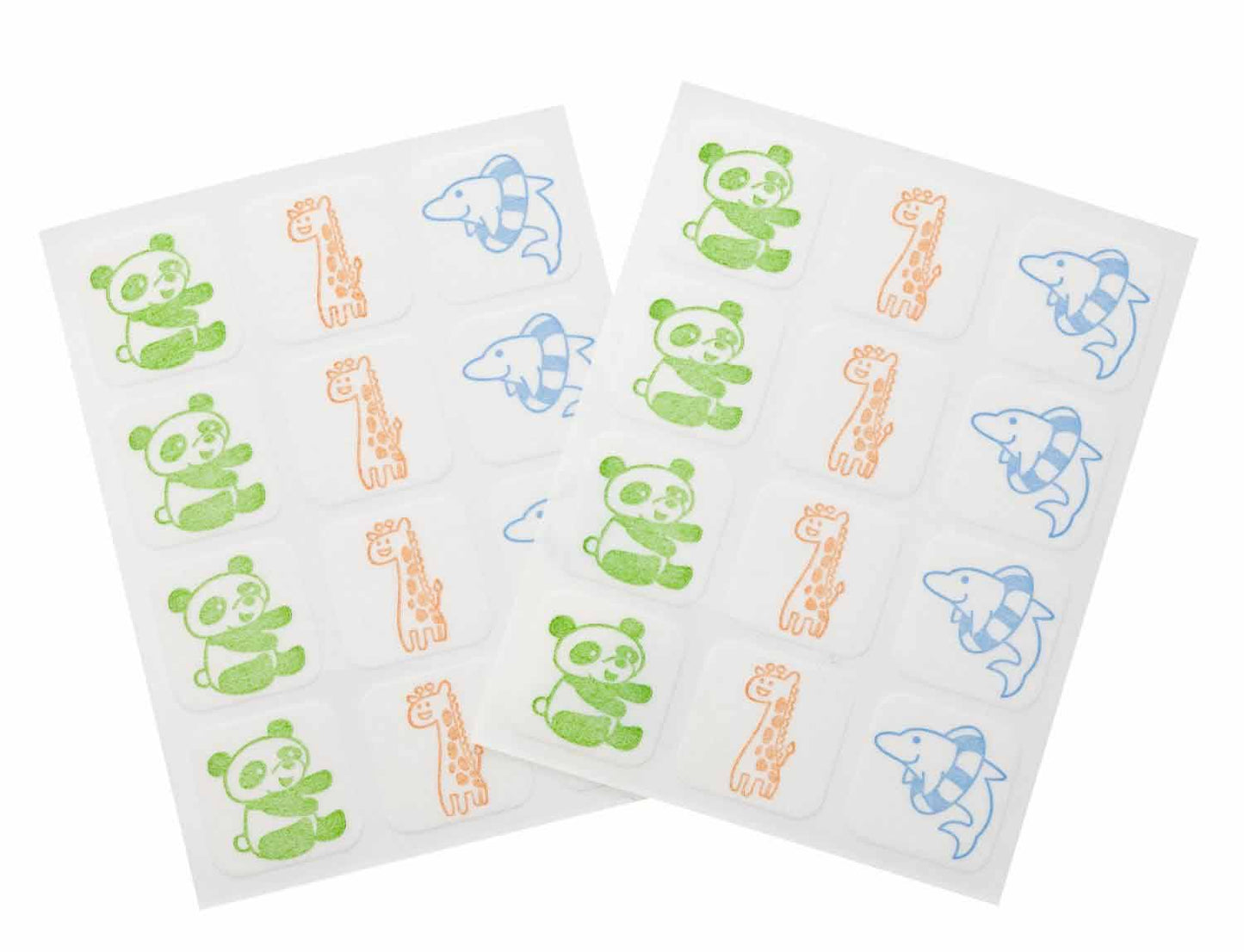 ピジョン 虫くるりん 虫よけ シールタイプ 60枚入 日本製 Pigeon Insect Repellent Stickers 60 count (12 count x 5 sheet) /1 pack Made in Japan