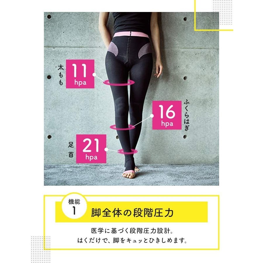 Dr. Scholl メディキュット ボディシェイプスパッツ 寝ながら美脚＆骨盤ケア M 日本製 Dr. Scholl MediQtto Bodyshape Sliming Spats while sleeping, Pelvis support M, Made in Japan