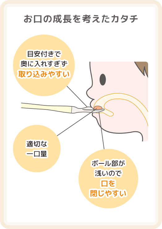 ピジョン フィーディングスプーン容量アップ9か月頃～ Pigeon Baby Feeding Spoon ~Scoop Capacity Up~ for 9month+