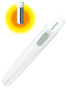 Omron Digital Thermometer MC-687 for Armpit Use, 15 seconds Japan – TSUTAWA