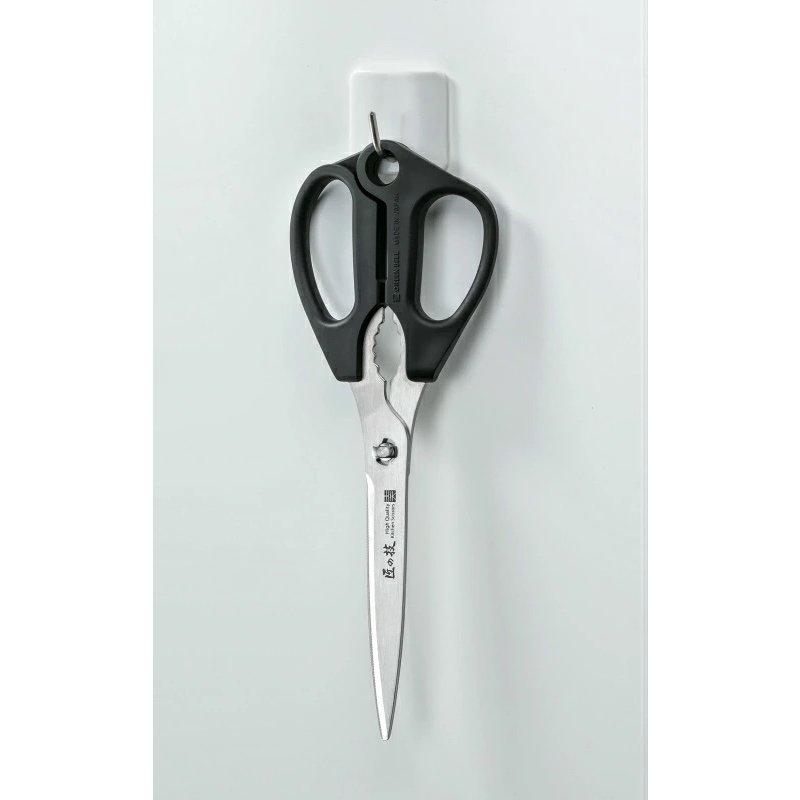 グリーンベル 匠の技 ステンレス製キッチンはさみ ロングタイプ G-2033 日本製 Green Bell Takuminowaza Kitchen Scissors Stainless Steel Long-type G-2033 Made in Japan