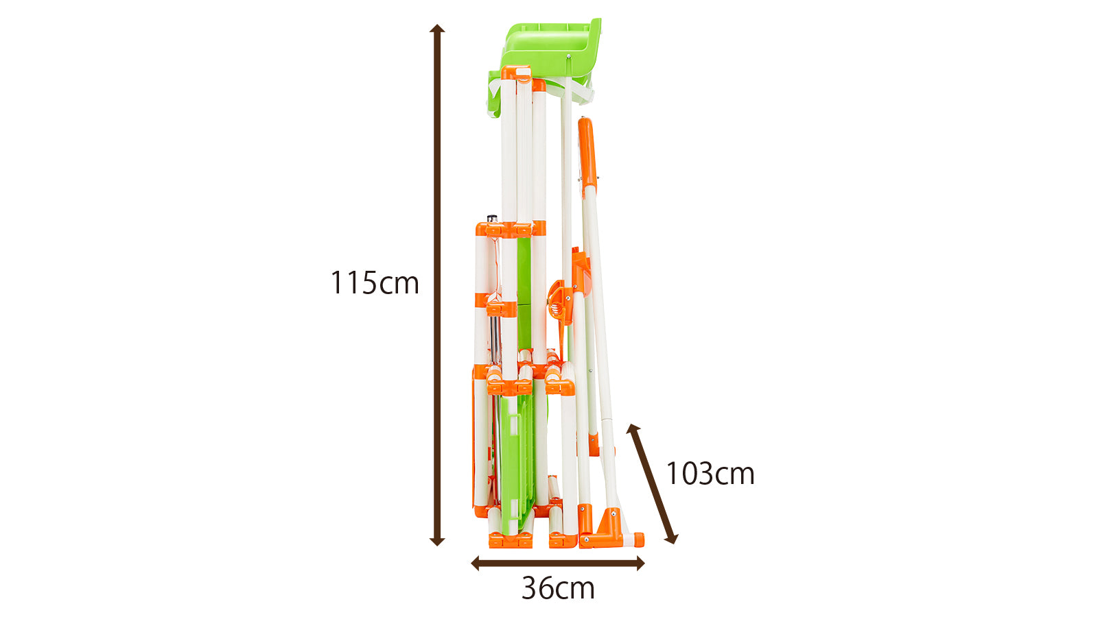 Nonaka Foldable 4 in 1 indoor Kids Park Slide Swing Jungle