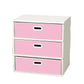 段ボール製 整理ダンス チェスト Aタイプ（3段仕様）日本製, Cardboard Drawer Dresser A-type (3 Drawer, 3 Tier), Made in Japan
